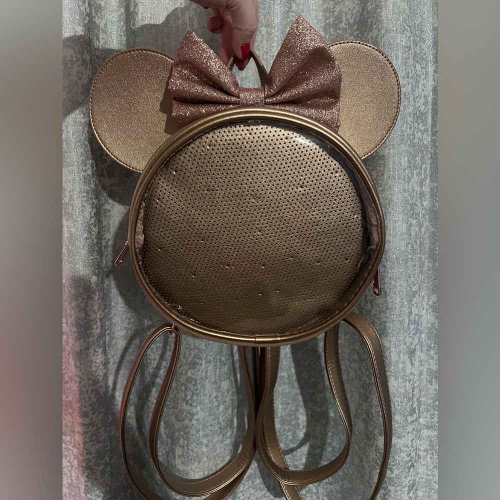 Loungefly Disney Minnie Mouse Ears Pin Collector Backpack - BoxLunch Exclusive